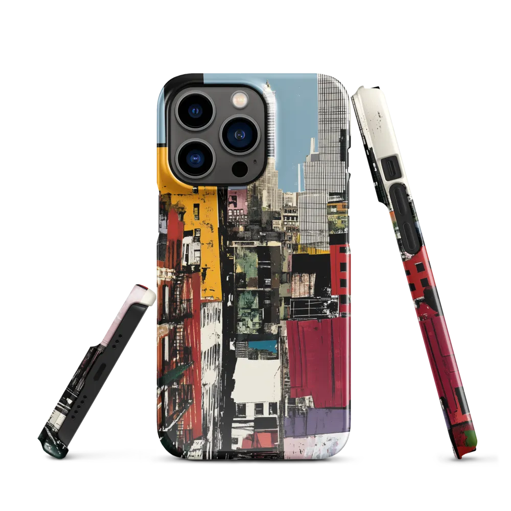 Urban Collage: A Vivid Cityscape