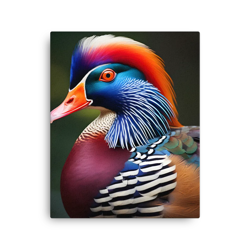 The Majestic Mandarin | Thin Canvas | 16″×20″