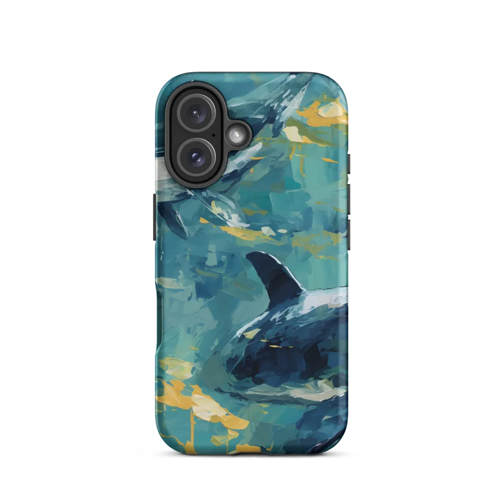 Harmony of the Ocean: Whales in Motion | Phone Case