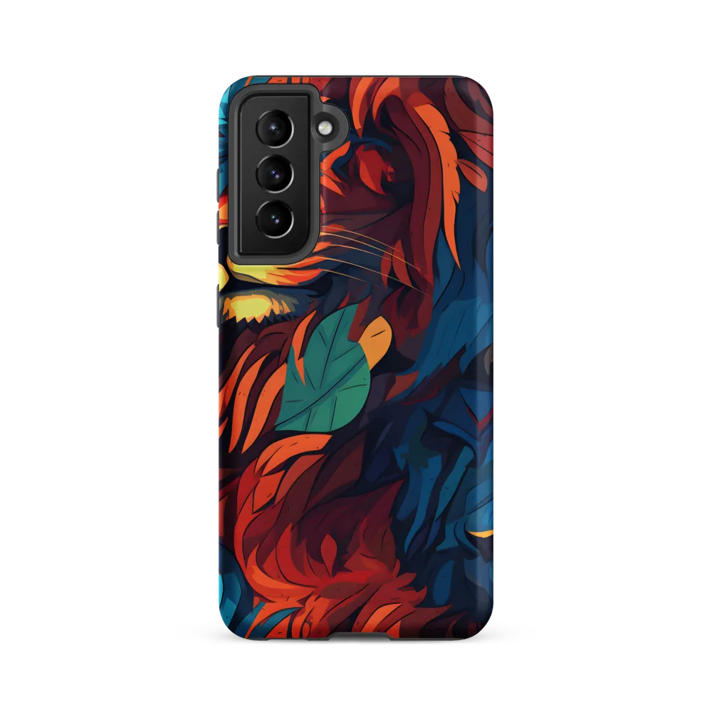 Harmony of Strength: The Lion and Nature
