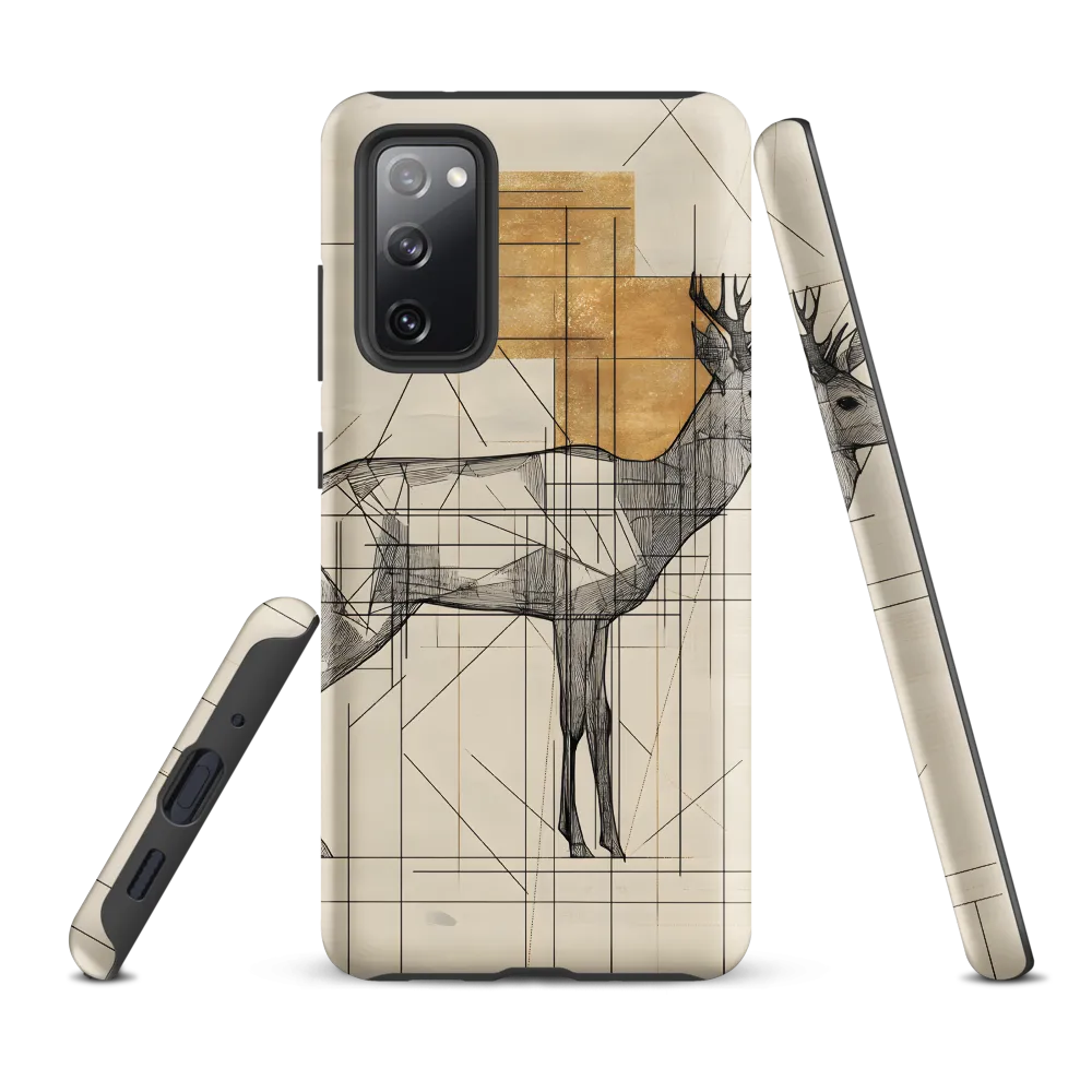 Geometric Elegance: The Majestic Deer