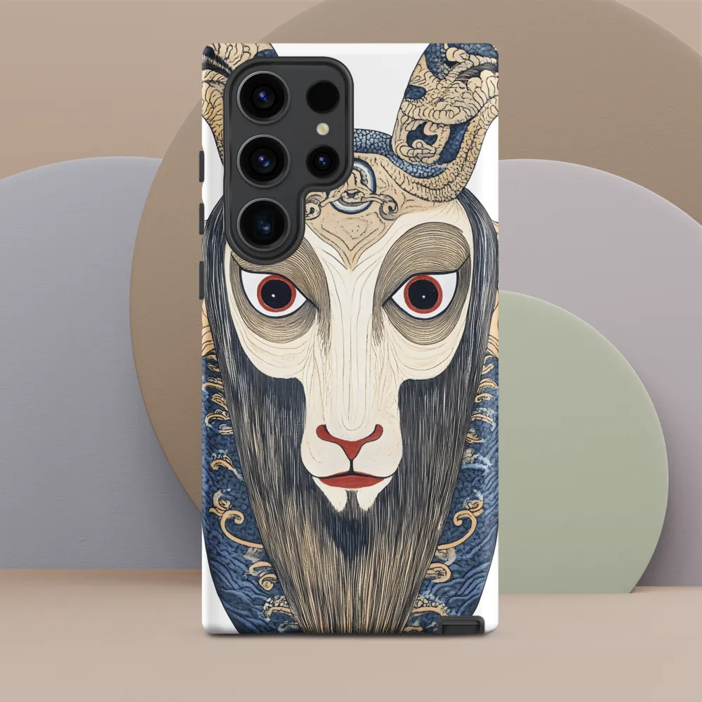Ethereal Gaze of the Ram | Phone Case |  S23 Ultra | Tough Case | Matte