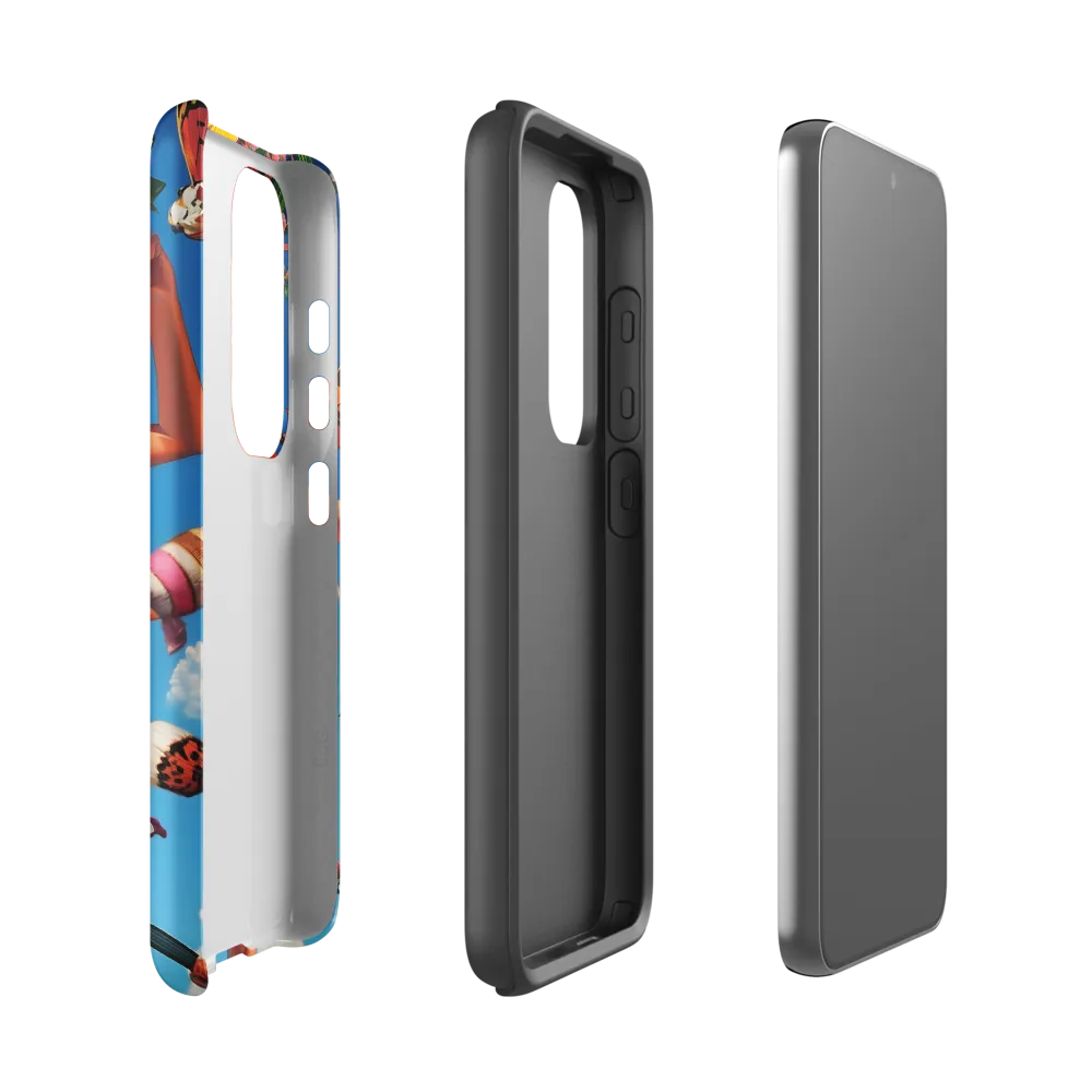 Joyful Whimsy | Phone Case |  S23 | Tough Case | Matte