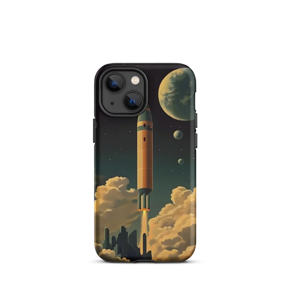 Journey Through the Cosmic Frontier | Phone Case |  13 mini | Tough Case | Matte