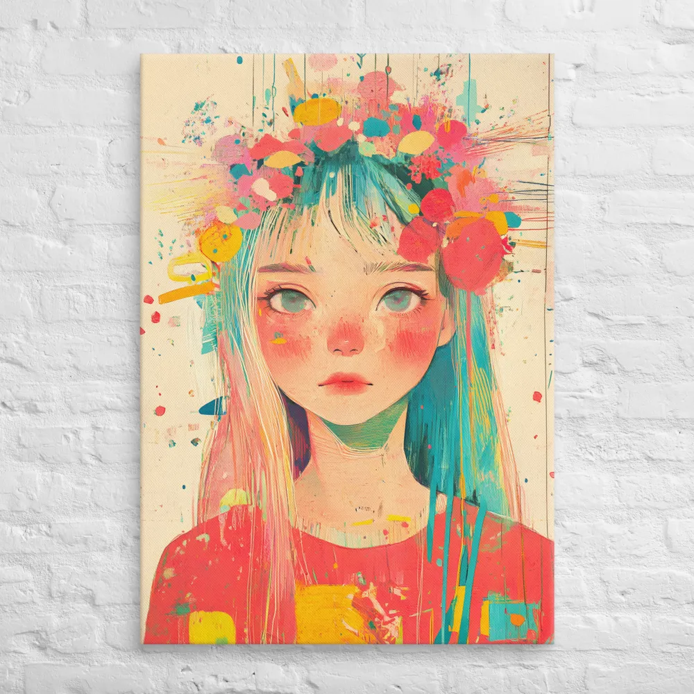 Whimsical Blossom | Canvas | 28″×40″