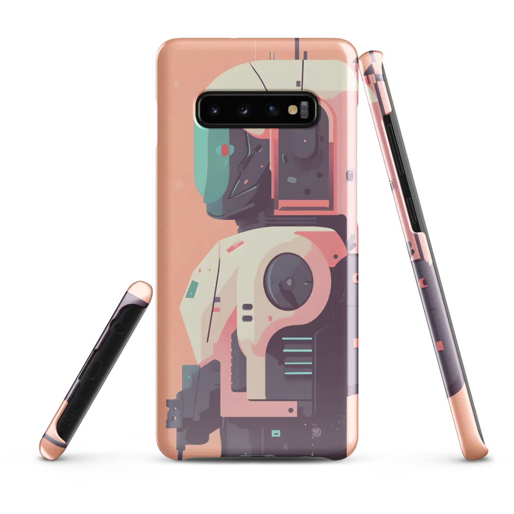 Futuristic Astronaut Bot | Phone Case |  S10 Plus | Snap Case | Glossy