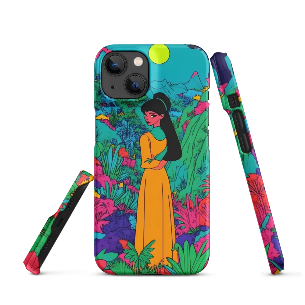 Ethereal Serenity in a Psychedelic Landscape