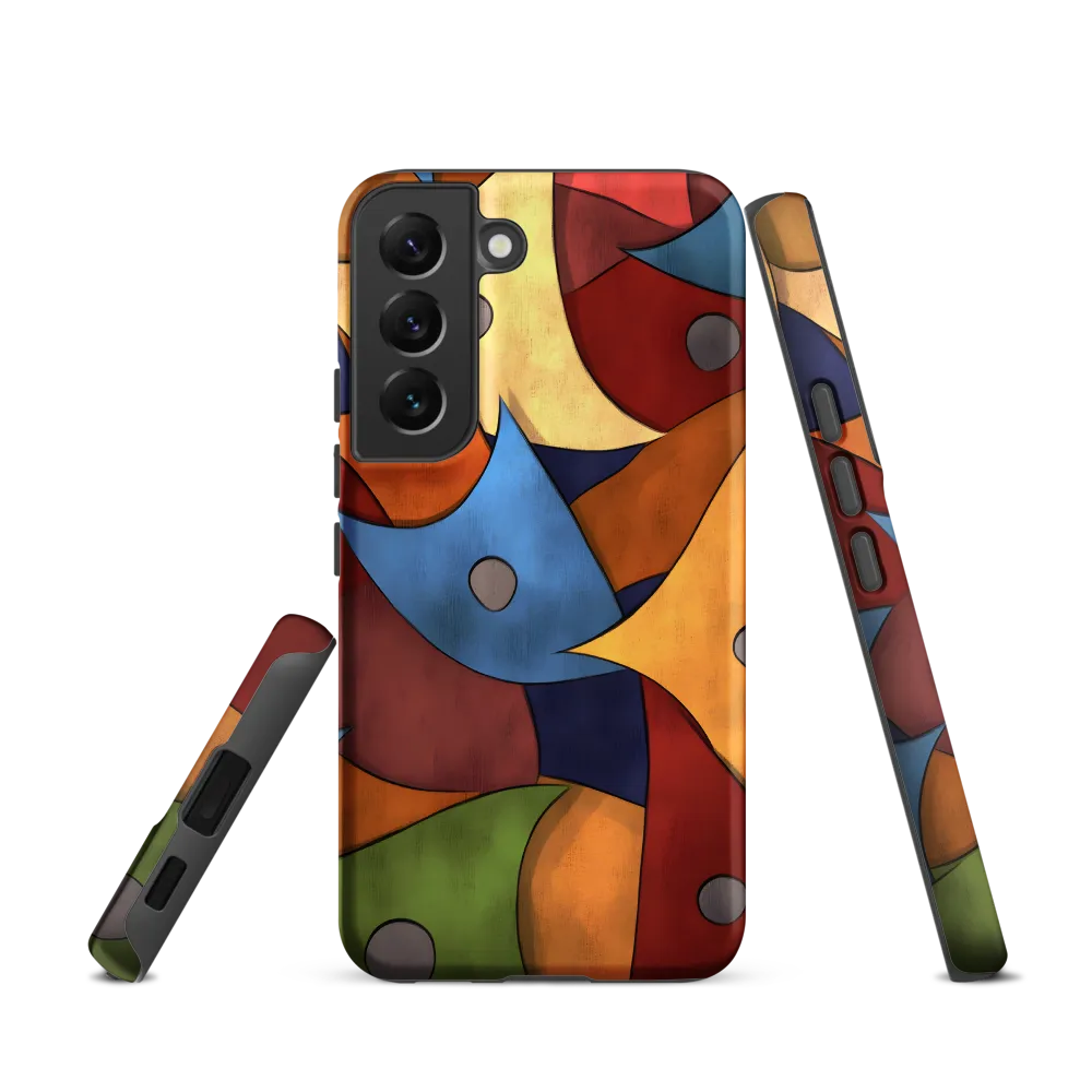 Vibrant Interplay of Shapes