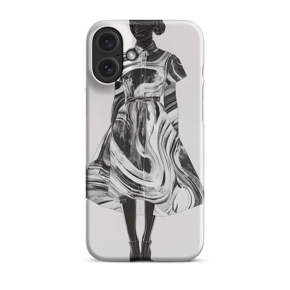 Whirls of Elegance: A Contemporary Fashion Design