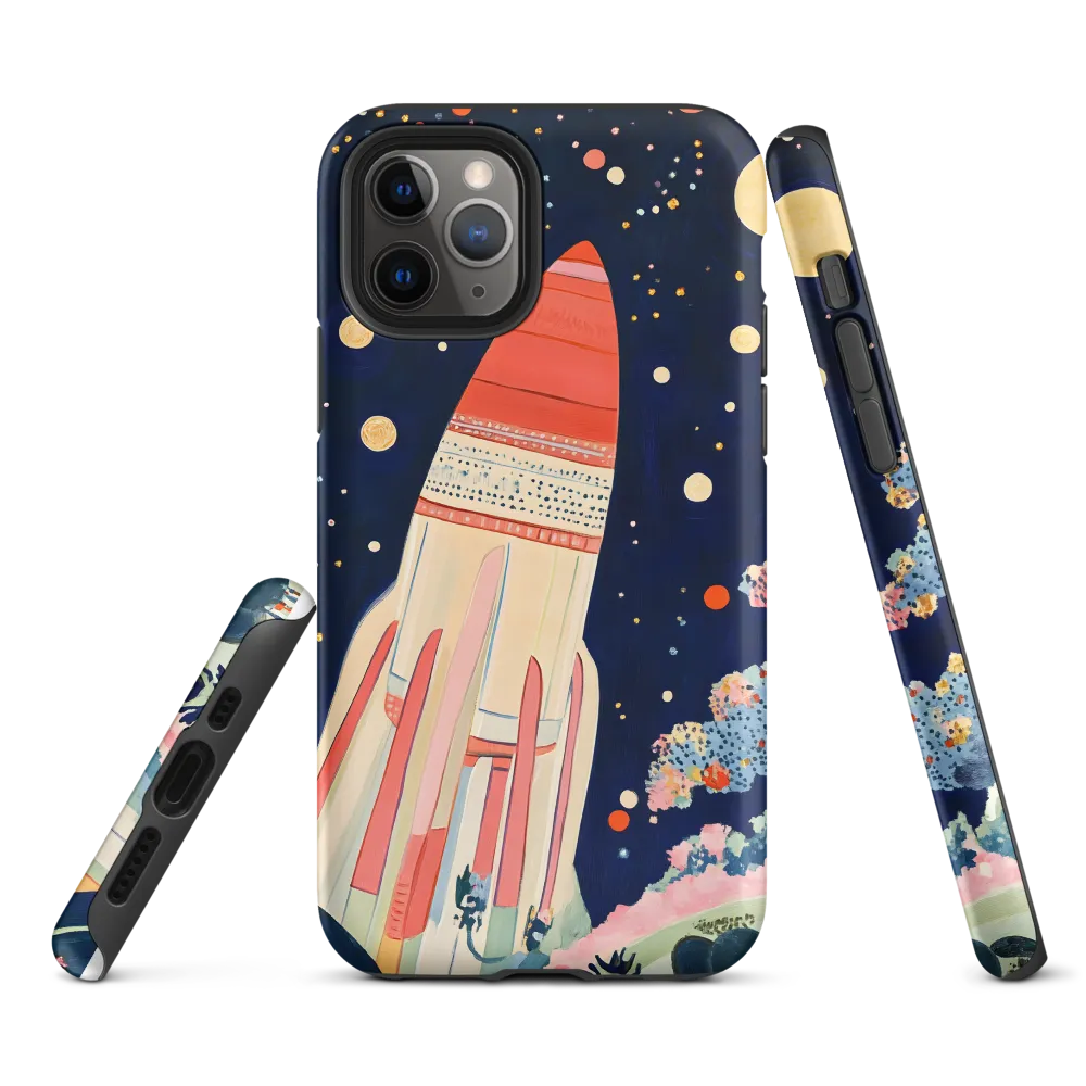 Cosmic Dreams: The Rocket's Journey