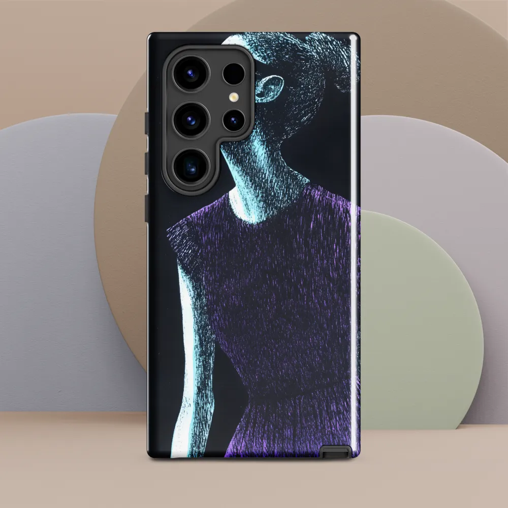 Contemplative Elegance | Phone Case |  S24 Ultra | Tough Case | Glossy