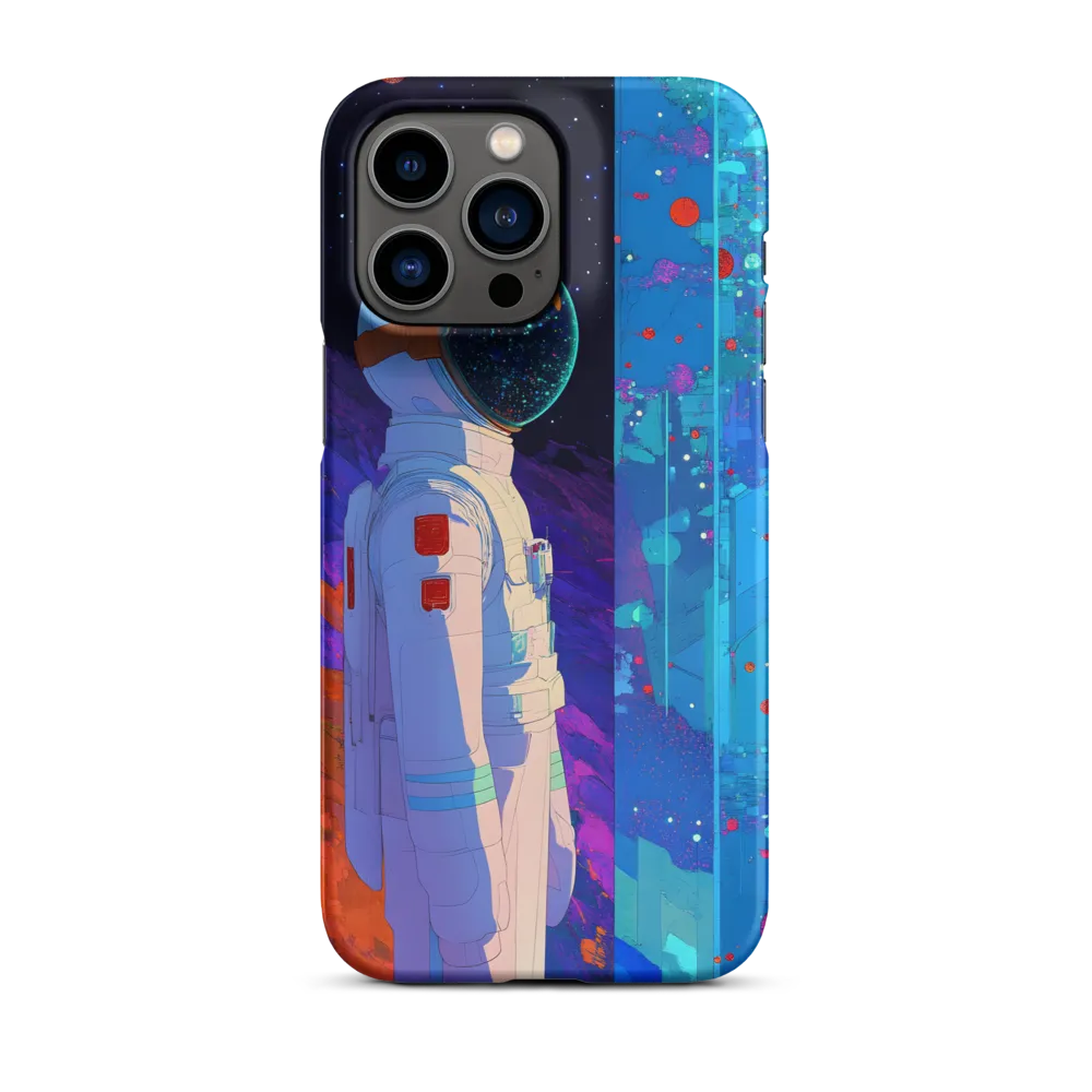Cosmic Exploration: The Astronaut's Journey | Phone Case |  14 Pro Max | Snap Case | Matte