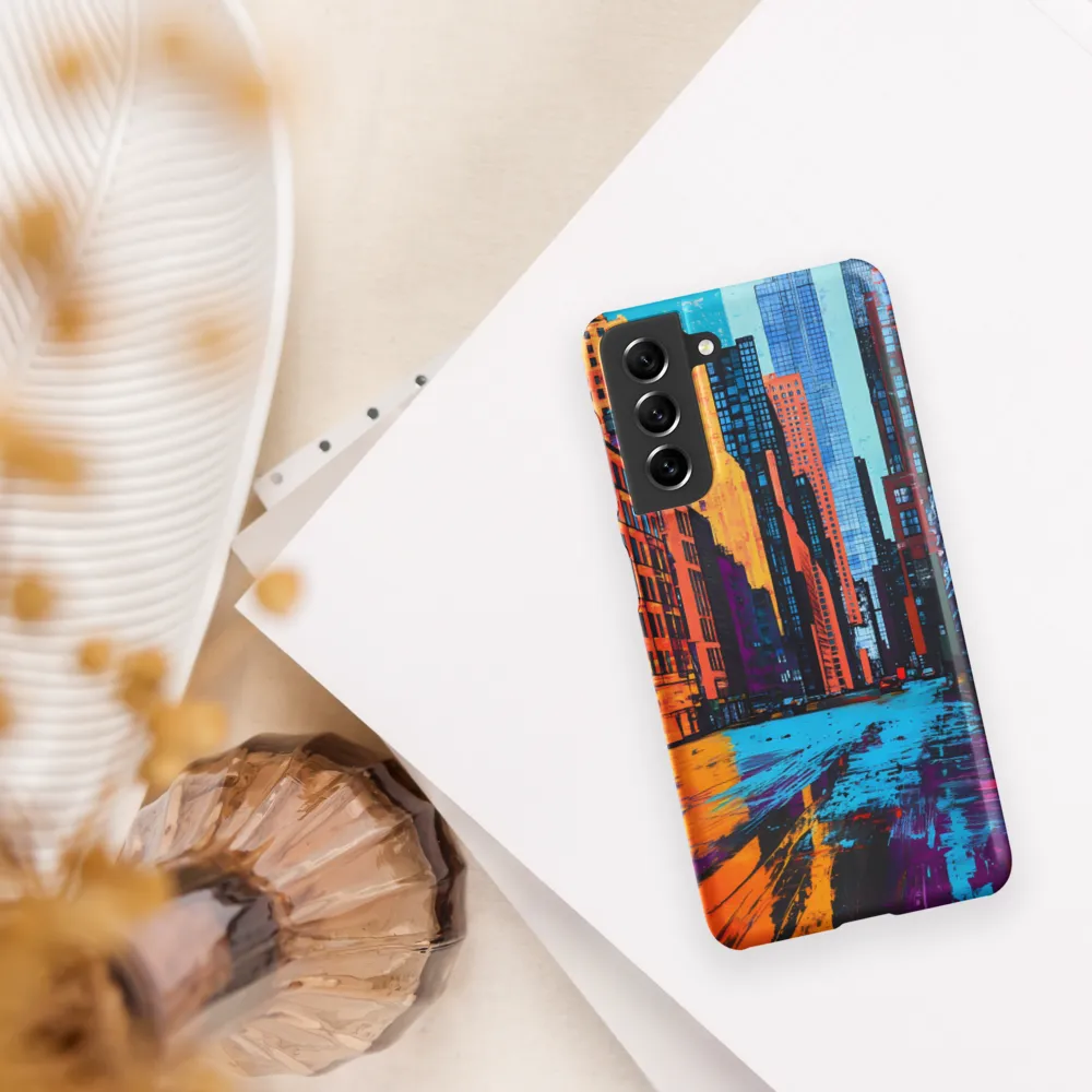 Vibrant Urban Horizons | Phone Case |  S21 | Snap Case | Matte