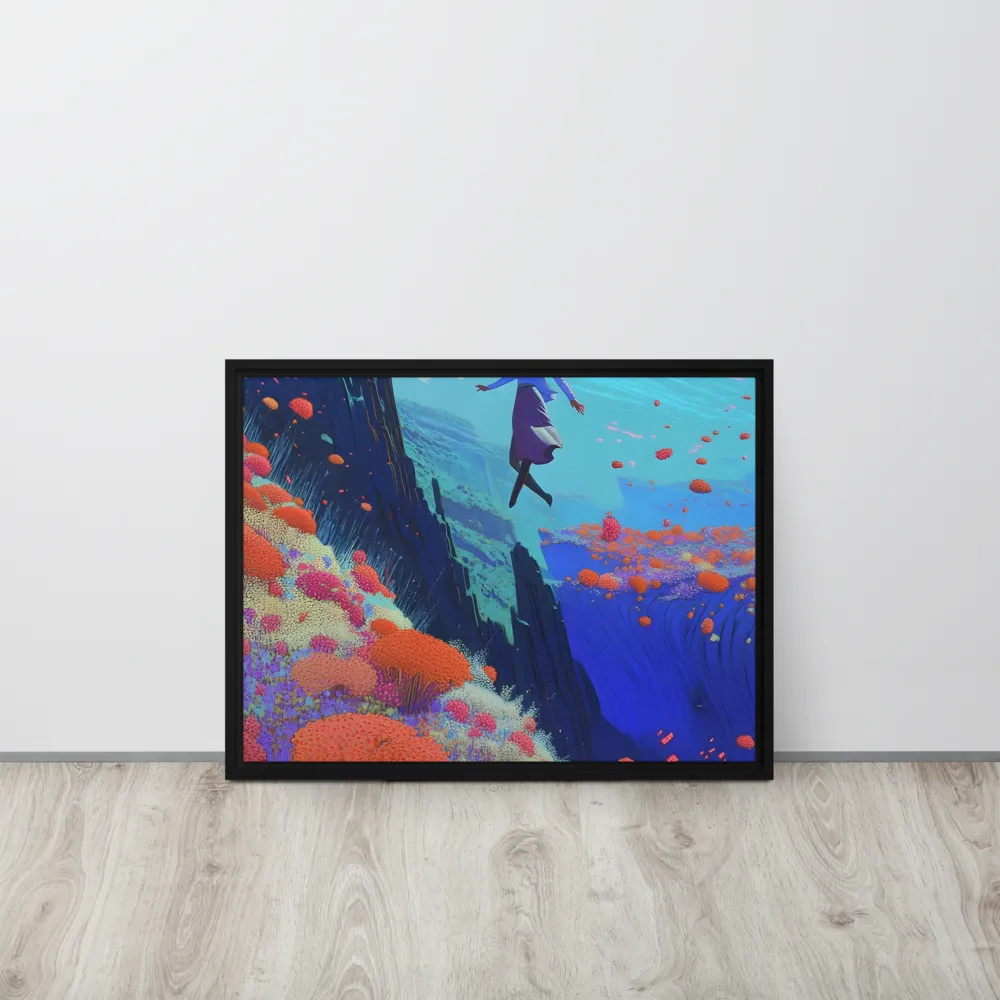Whispers of Freedom | Canvas with Black Frame | 18″×24″