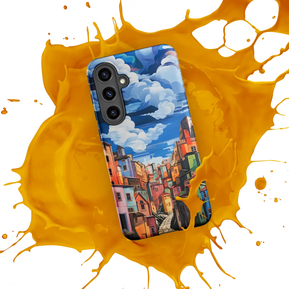 Whimsical Heights: A Vibrant Cityscape