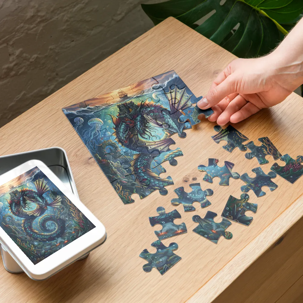 Citadel Leviathan 
 Jigsaw Puzzle in Tin Box