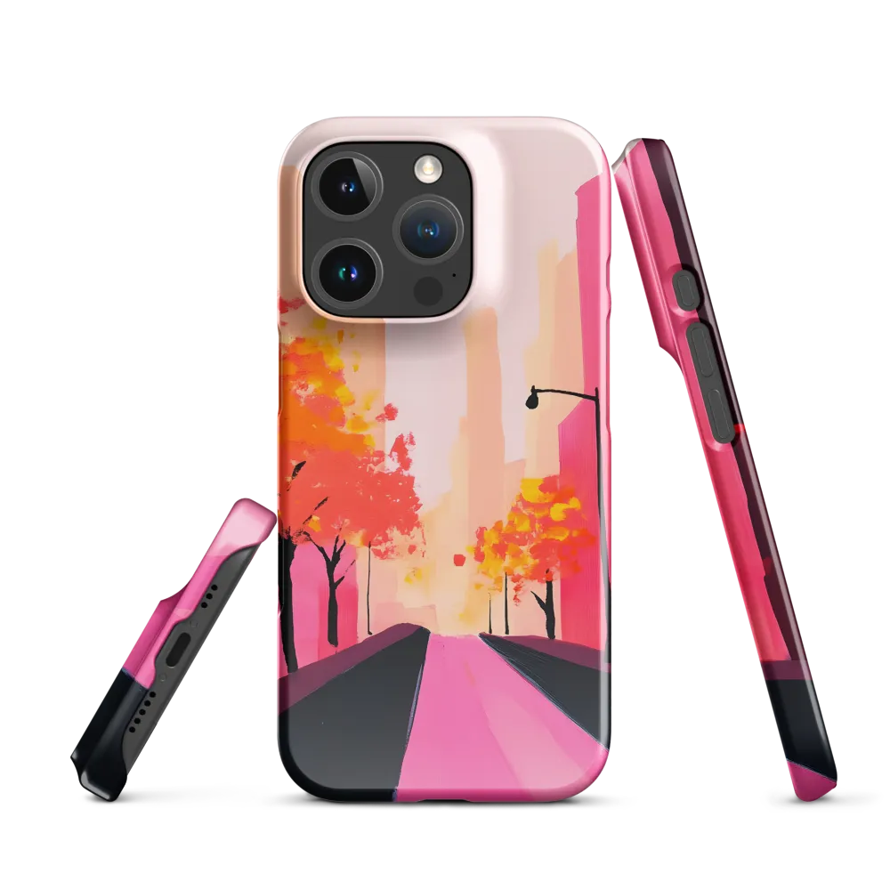 Autumn Serenity in the City | Phone Case |  16 Pro | Snap Case | Glossy