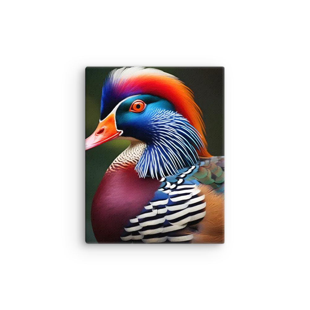 The Majestic Mandarin | Thin Canvas | 11″×14″