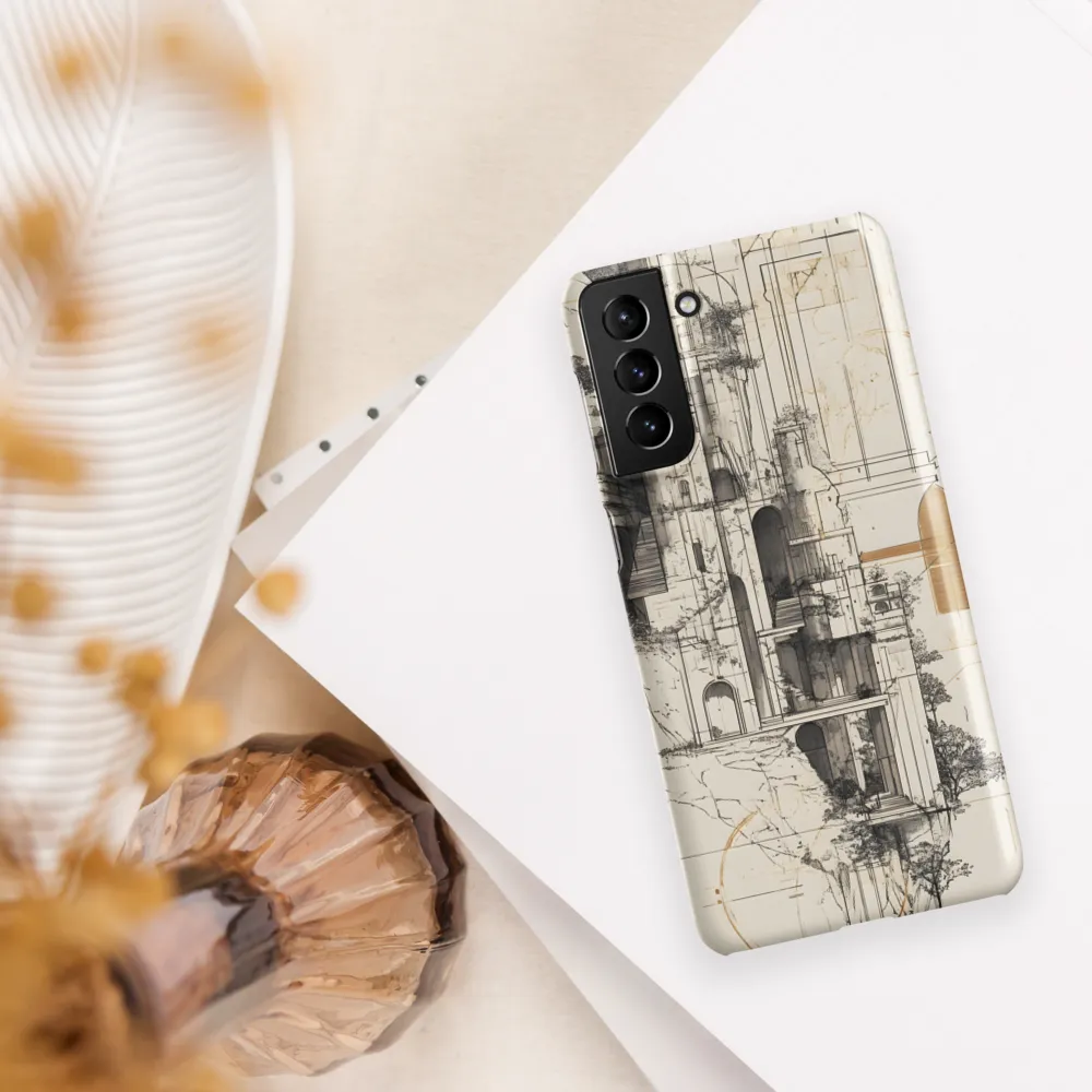 Ethereal Architectures | Phone Case |  S21 Plus | Snap Case | Matte