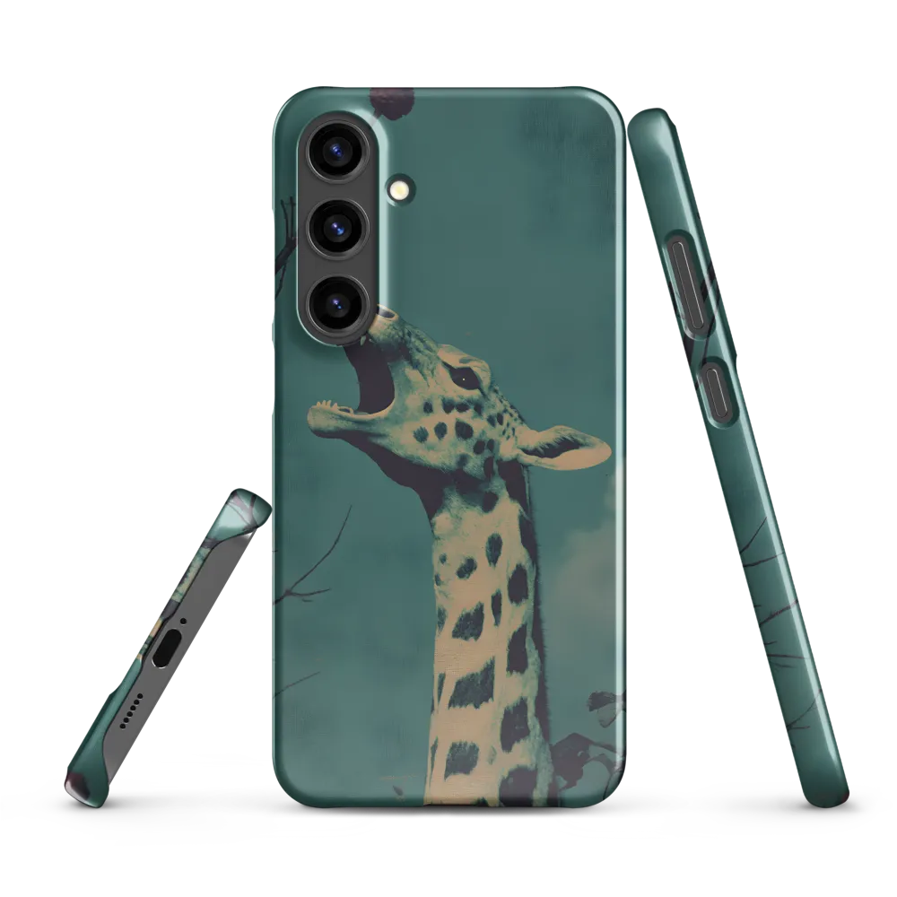 Whispers of the Tall: A Surreal Giraffe Encounter