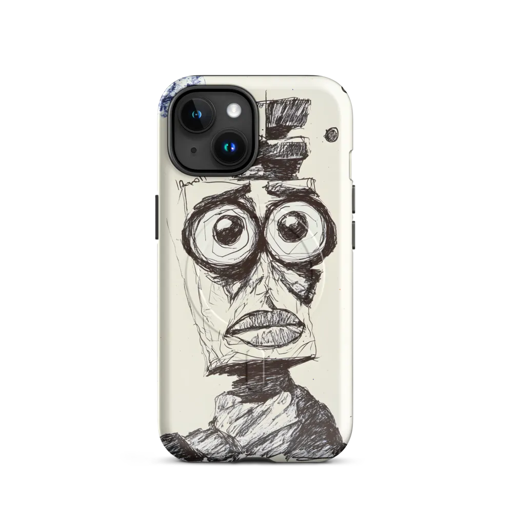 Abstract Surrealist Figure in Cubism