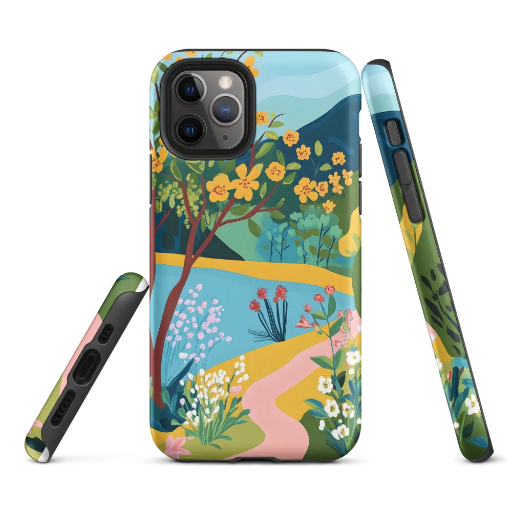 Blossoms by the Tranquil Waters