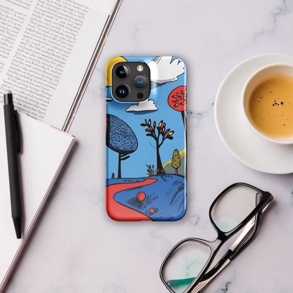 A Playful Journey Through Whimsical Woods | Phone Case |  15 Pro Max | Snap Case | Glossy