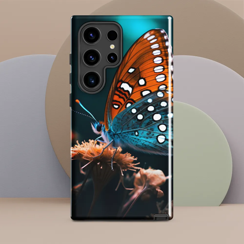 Whispers of Color: The Butterfly's Embrace