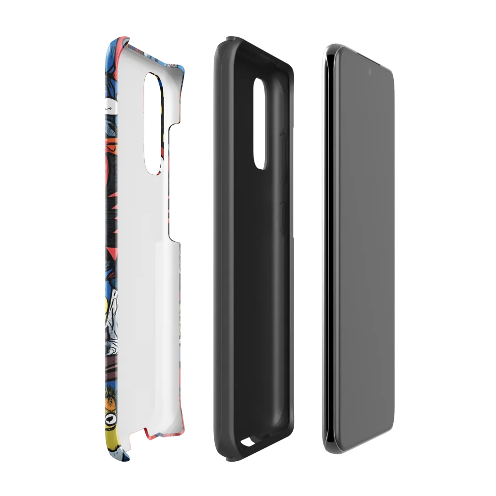Whimsical Fusion | Phone Case |  S20 | Tough Case | Glossy