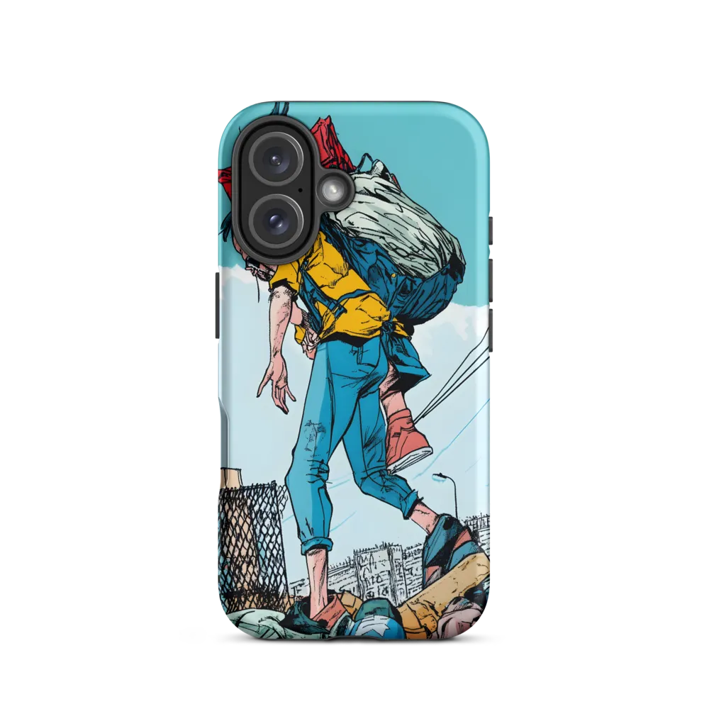 Resilience on the Urban Path | Phone Case