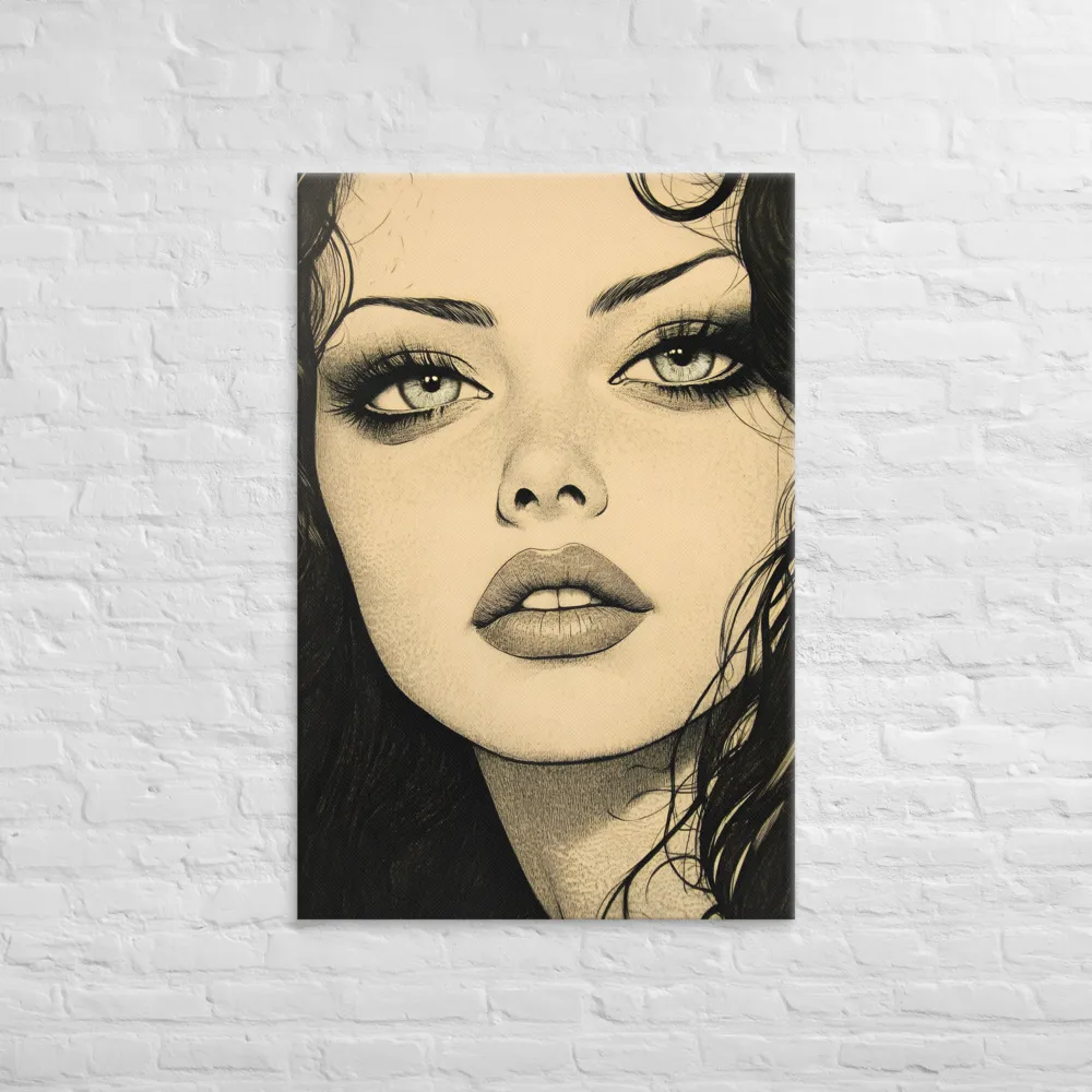 Enigmatic Gaze | Canvas | 32″×48″