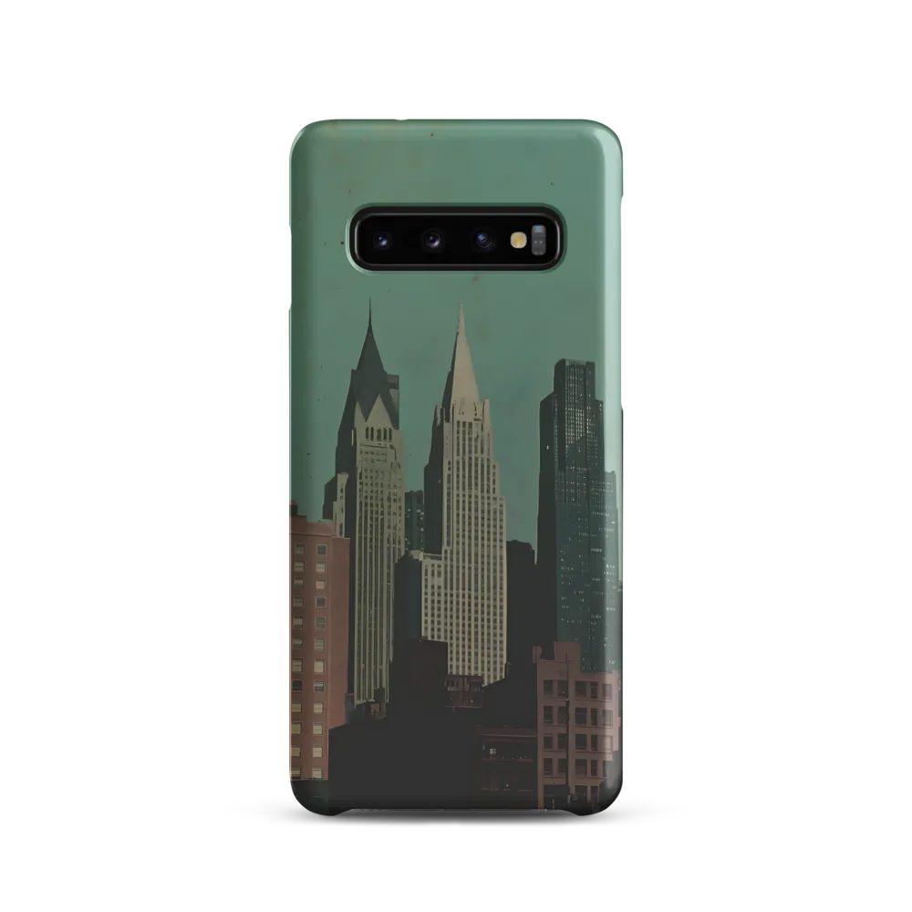 Urban Nostalgia: A Retro Cityscape