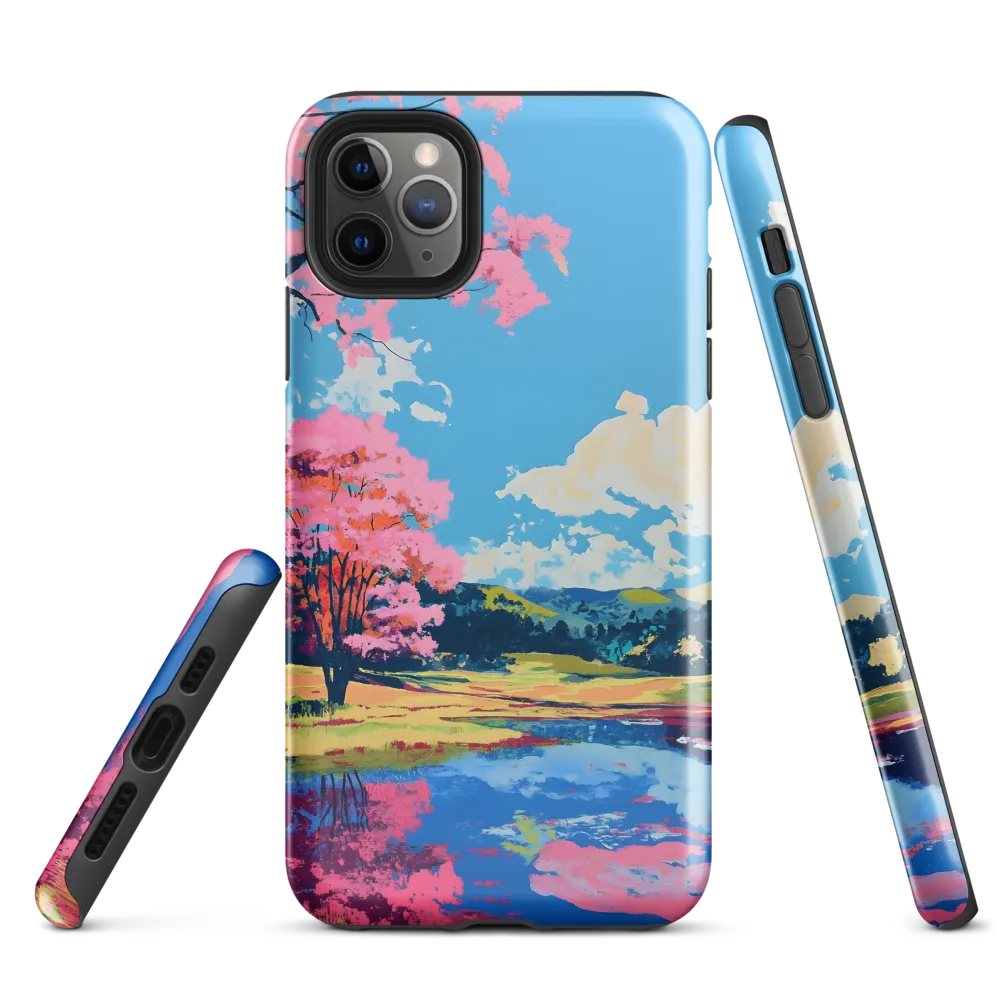 Reflections of a Pink Dreamscape | Phone Case |  11 Pro Max | Tough Case | Glossy