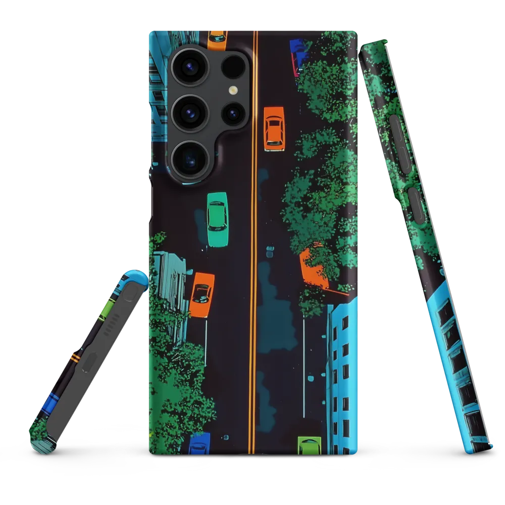 Urban Pulse: A Colorful Intersection
