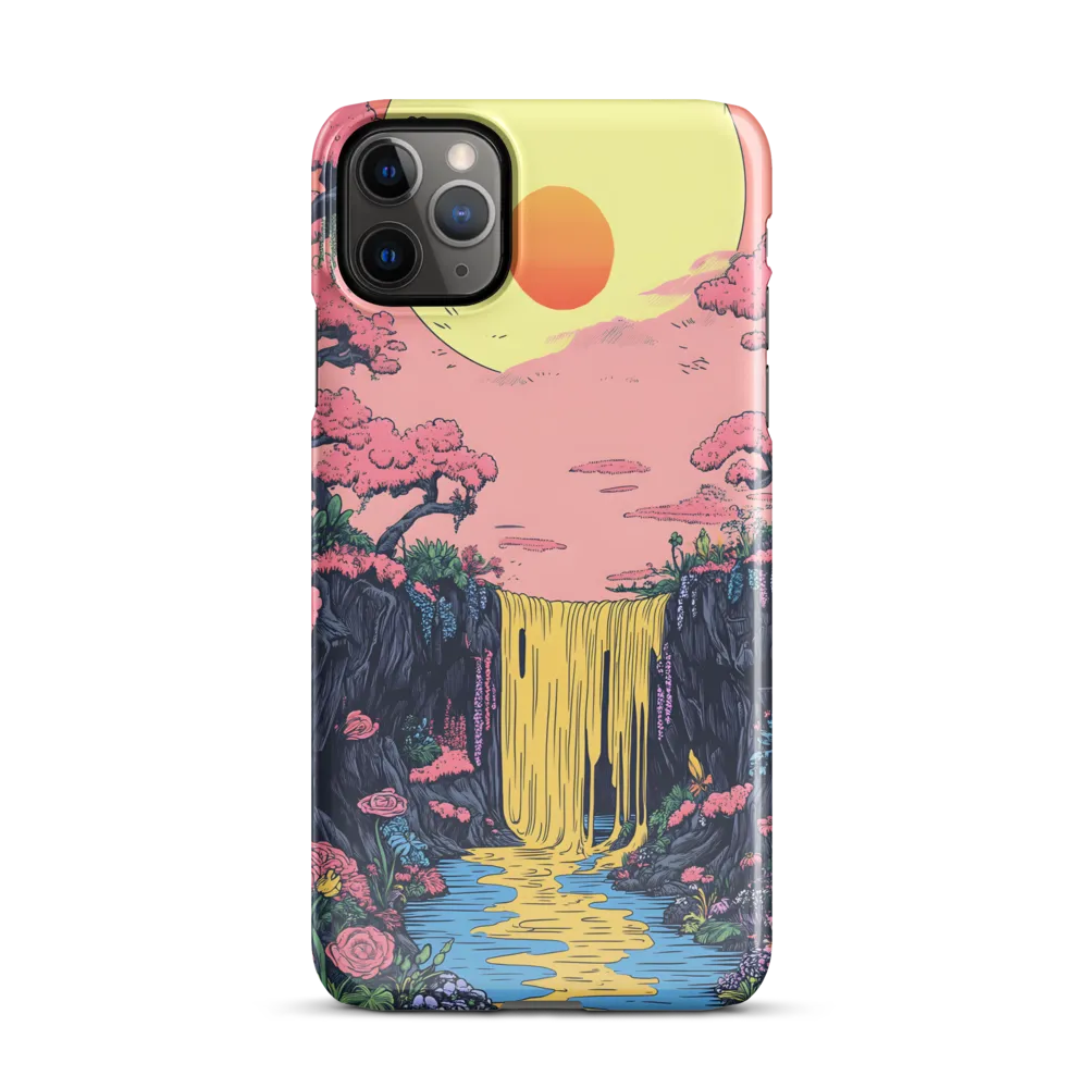 Ethereal Cascade of Blossoms | Phone Case |  11 Pro Max | Snap Case | Glossy