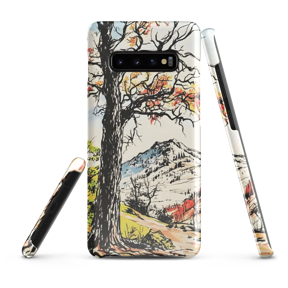 Autumn Majesty: The Guardian Tree | Phone Case |  S10 Plus | Snap Case | Glossy