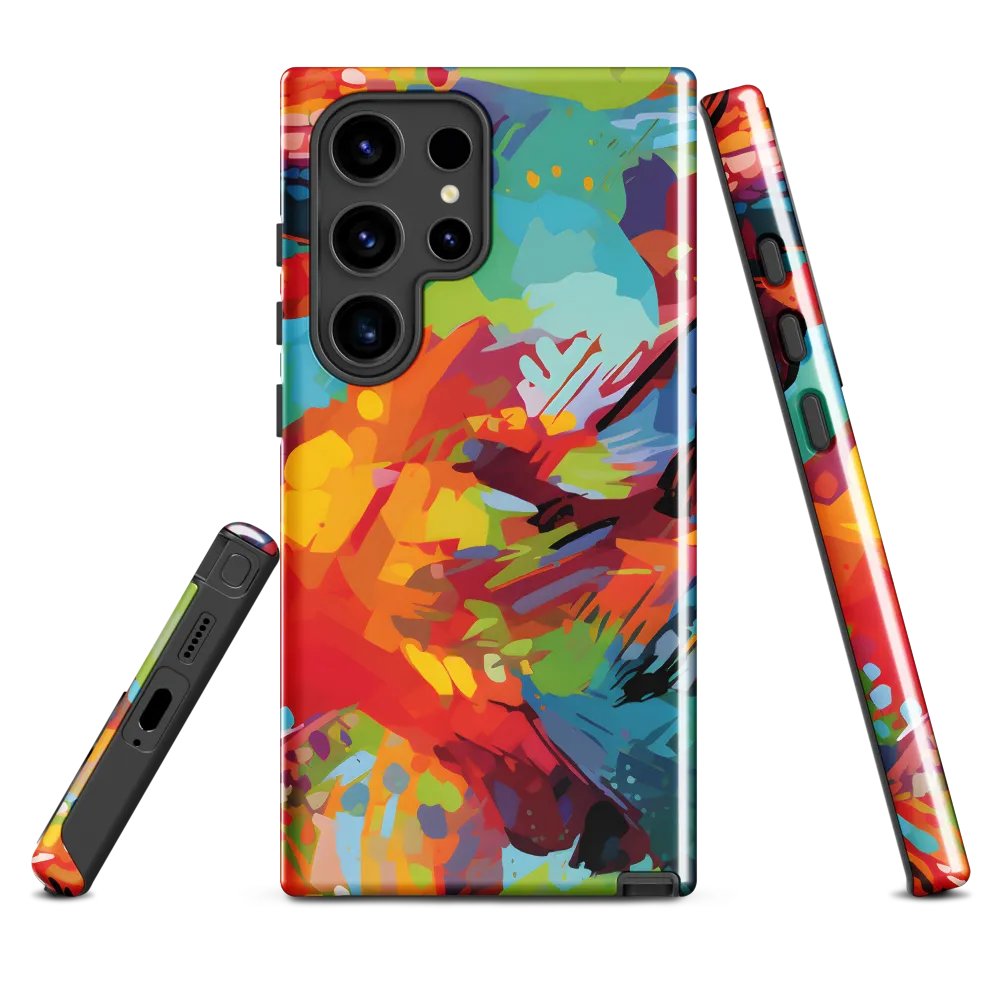 Colorful Lizard: An Abstract Adventure