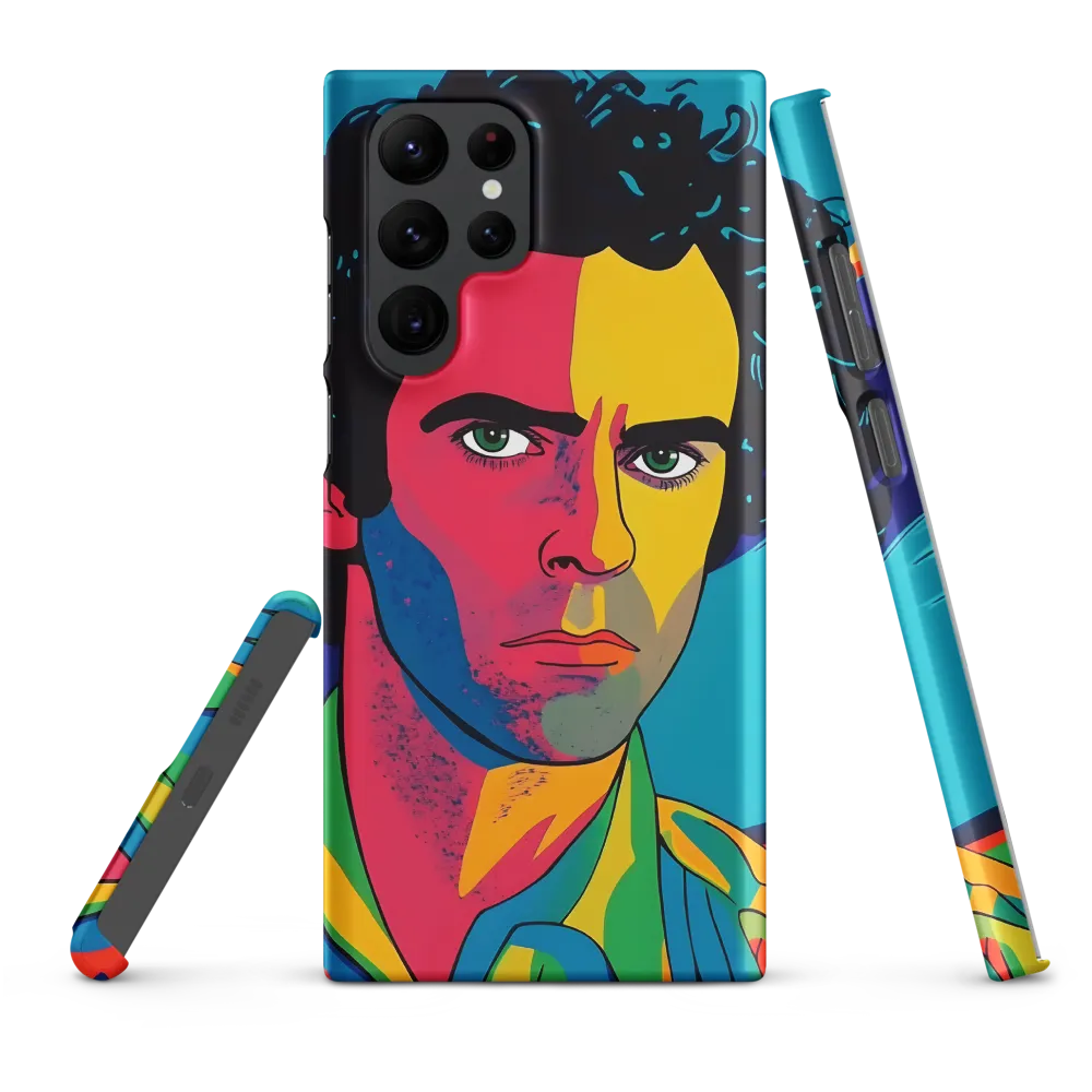 Electric Visage: A Portrait of Vibrance