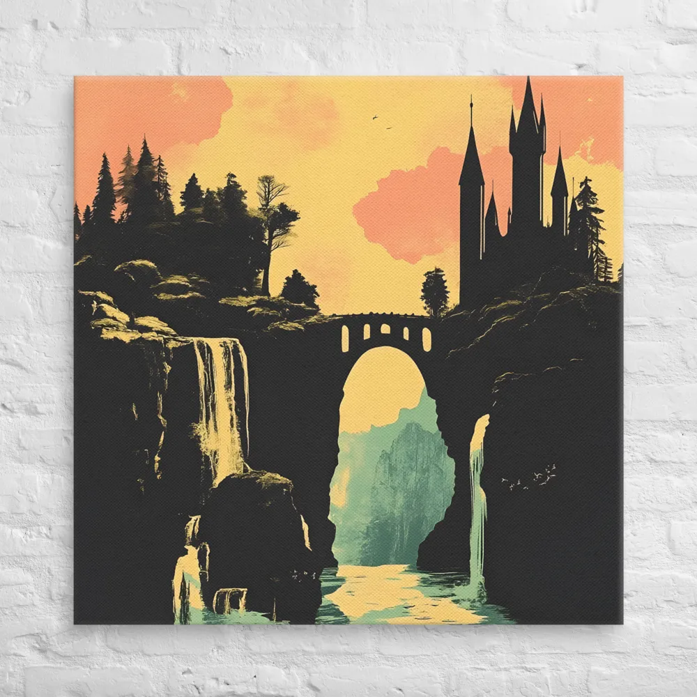 The Enchanted Bridge | Canvas | 37″×37″