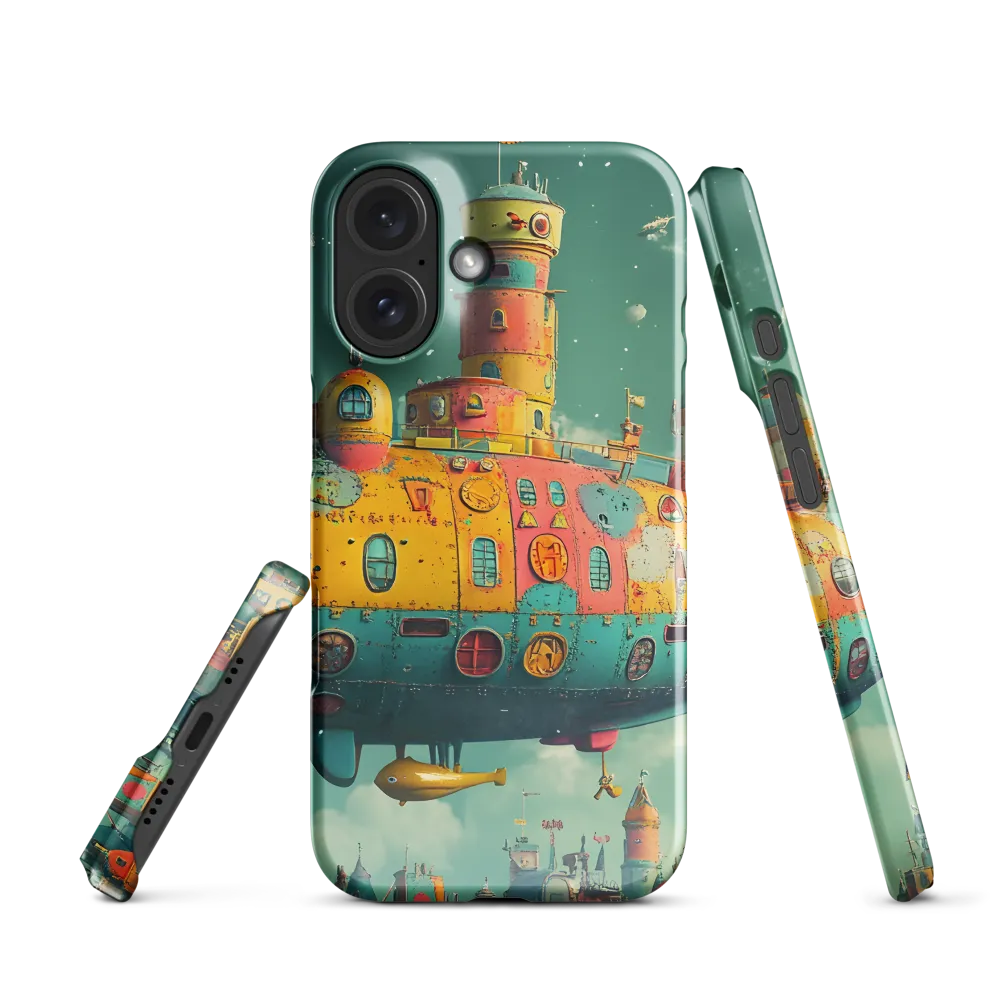 Submerged Dreams: A Whimsical Voyage | Phone Case