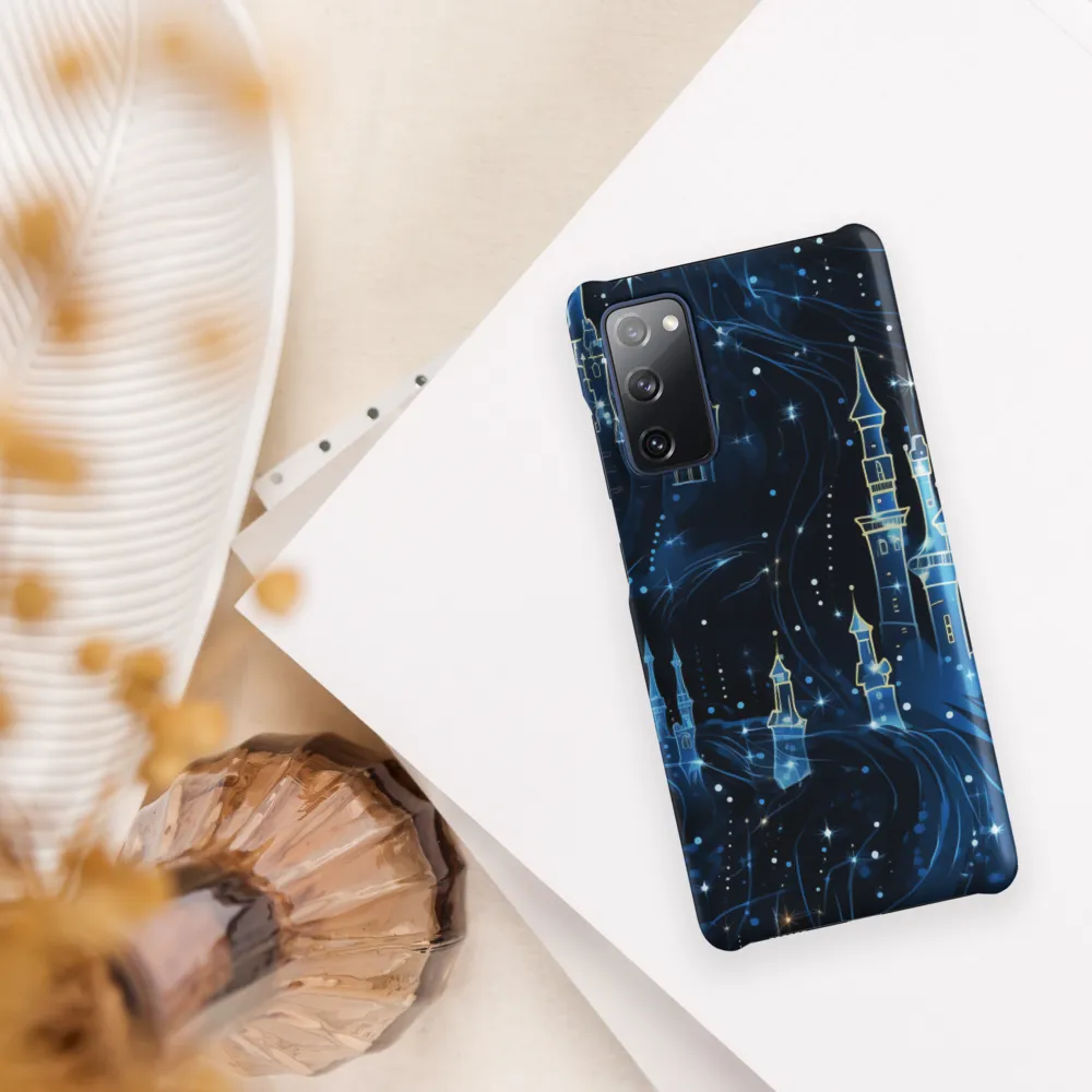 Dreamy Castles in a Starry Sky | Phone Case |  S20 FE | Snap Case | Matte