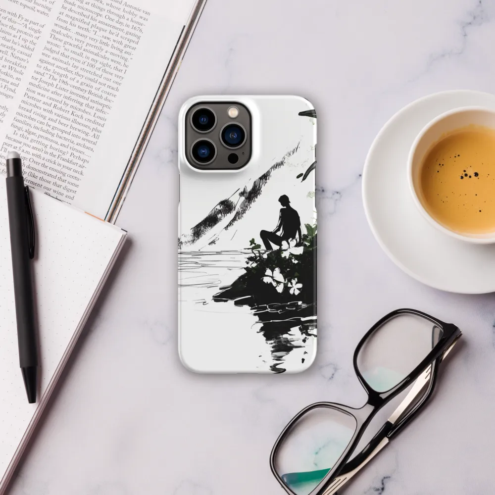 Contemplation by the Water | Phone Case |  13 Pro Max | Snap Case | Matte
