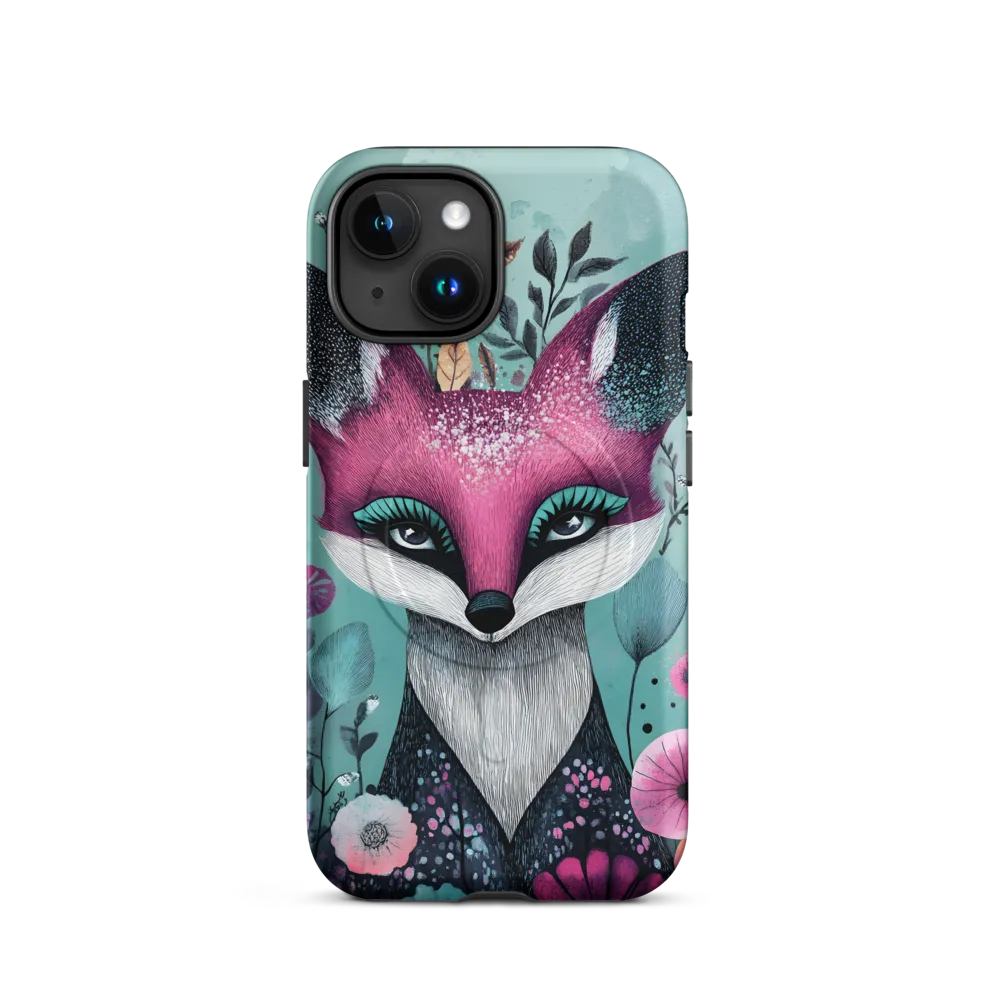 Whimsical Fox Among Blossoms