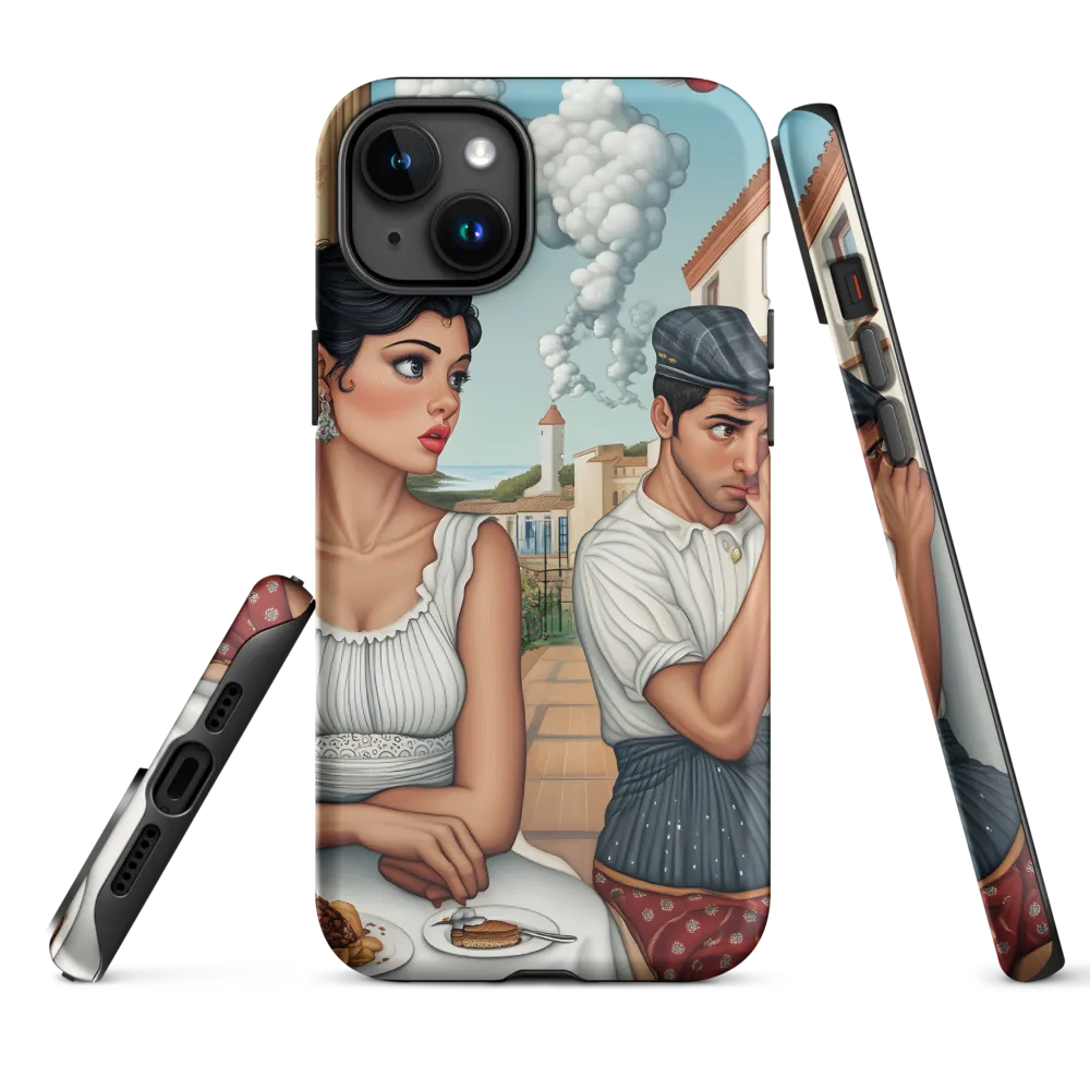 Tension Between Worlds | Phone Case |  15 Plus | Tough Case | Matte