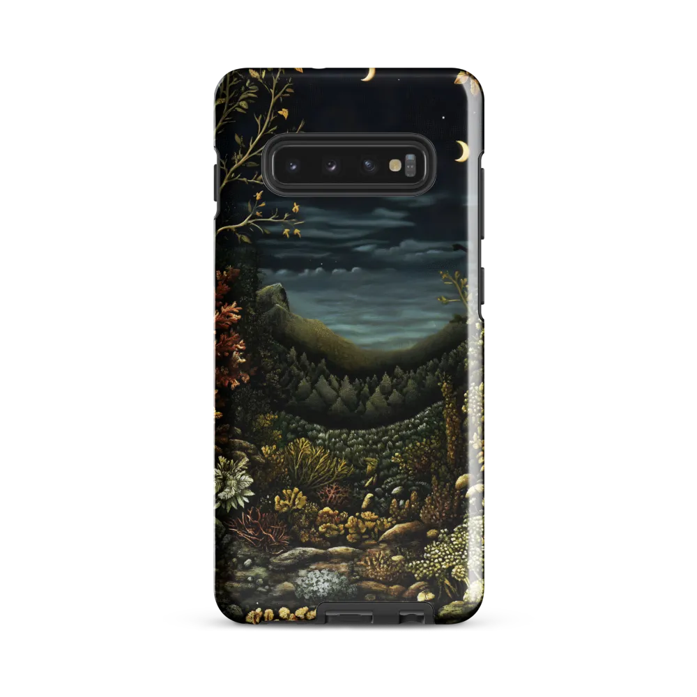 Celestial Reverie in a Serene Landscape | Phone Case |  S10 Plus | Tough Case | Glossy