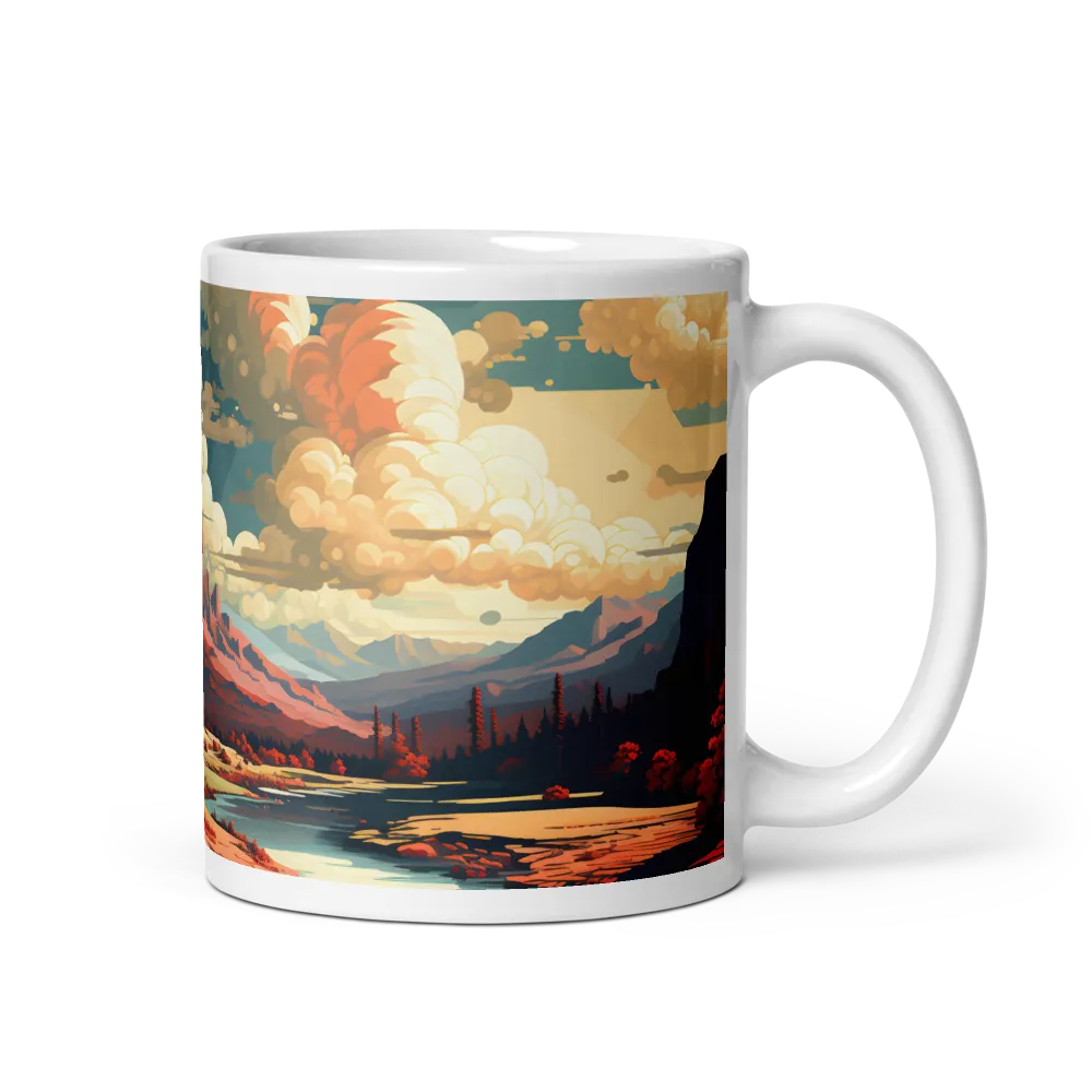 Tranquil Reflections | Mug with White inside | 11 oz