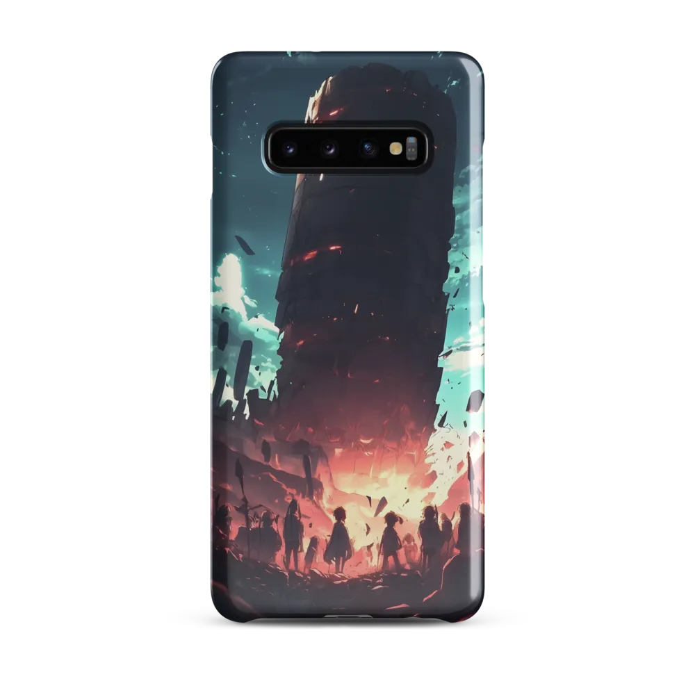 The Tower's Last Stand | Phone Case |  S10 Plus | Snap Case | Glossy