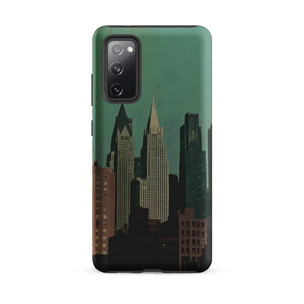 Urban Nostalgia: A Retro Cityscape