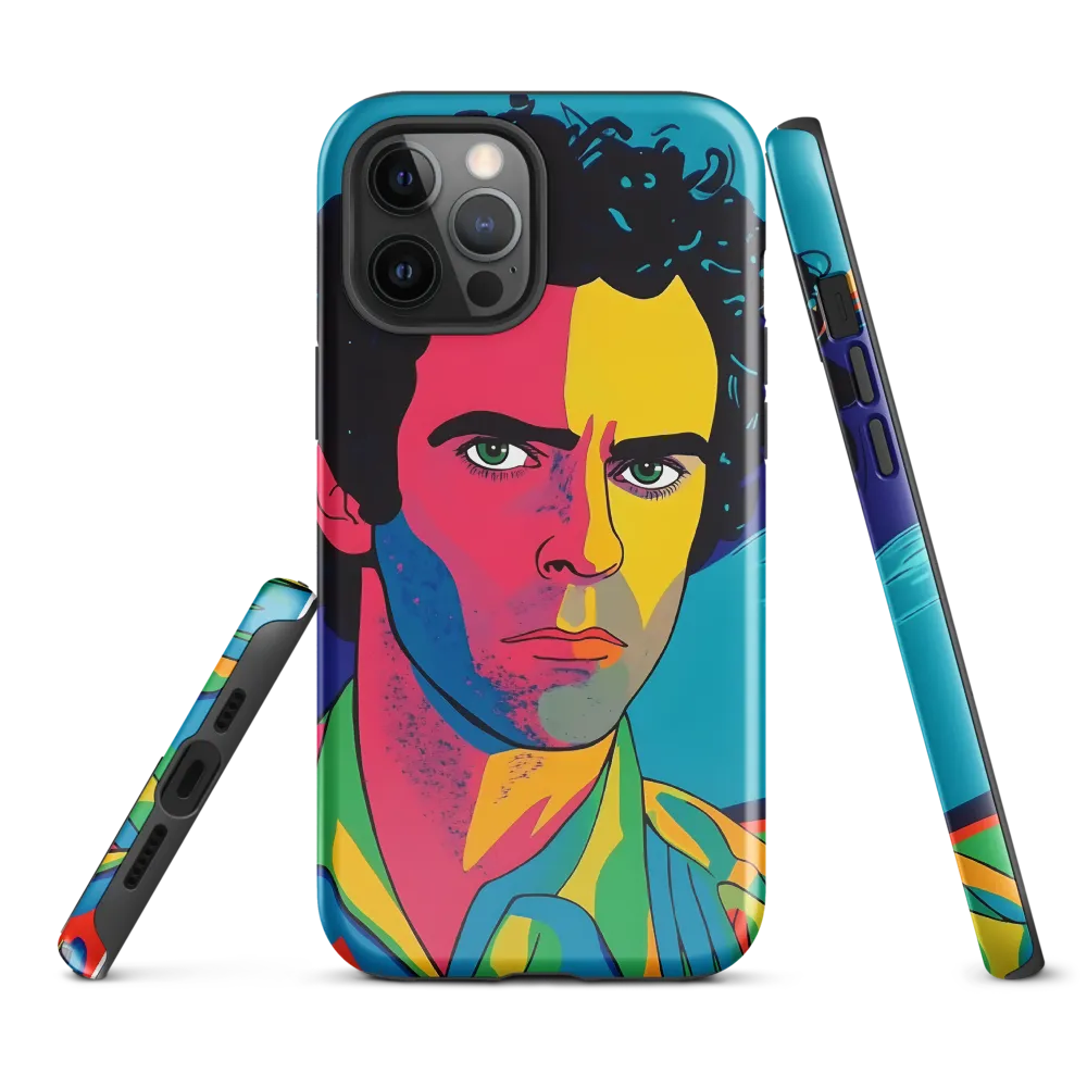 Electric Visage: A Portrait of Vibrance