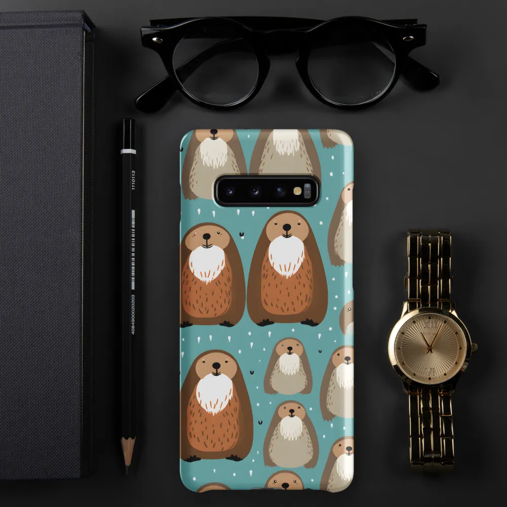 Whimsical Otter Pattern